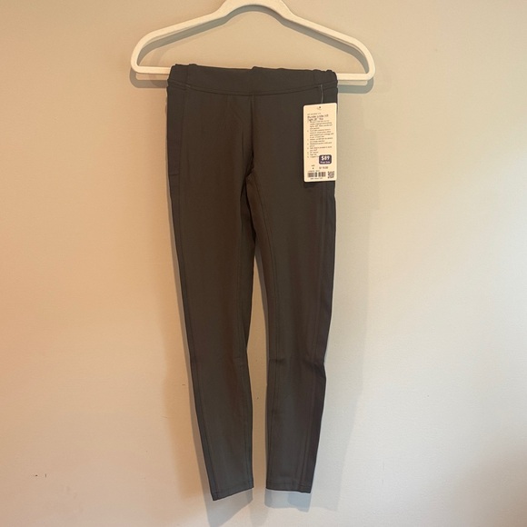 lululemon athletica Pants - lululemon athletica Ribbed Dark Olive Leggings